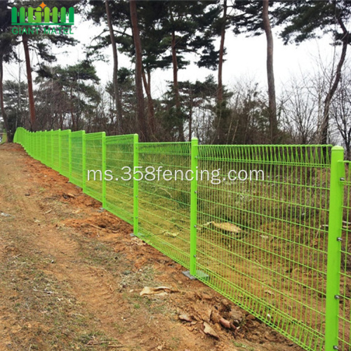 Rolled Top BRC Welded Mesh Fence